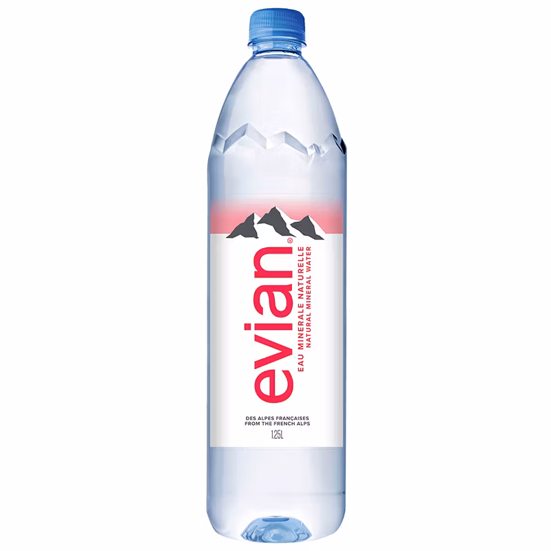 Evian Natural Mineral Water